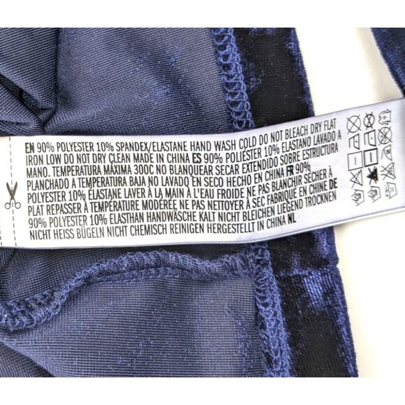 Women's Forever 21 Medium Long Sleeve Blue Crew Neck Pull-Over Shirt/ Top 12k - Picture 5 of 8